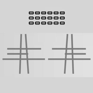 Houser Universal Heel Guard Net a Buckle Kit