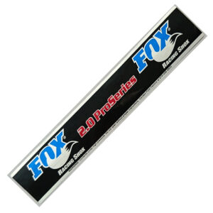 Decal: O/R, 2.0 Series Body, Black, Blue, Silver (6.26 X 1.10)