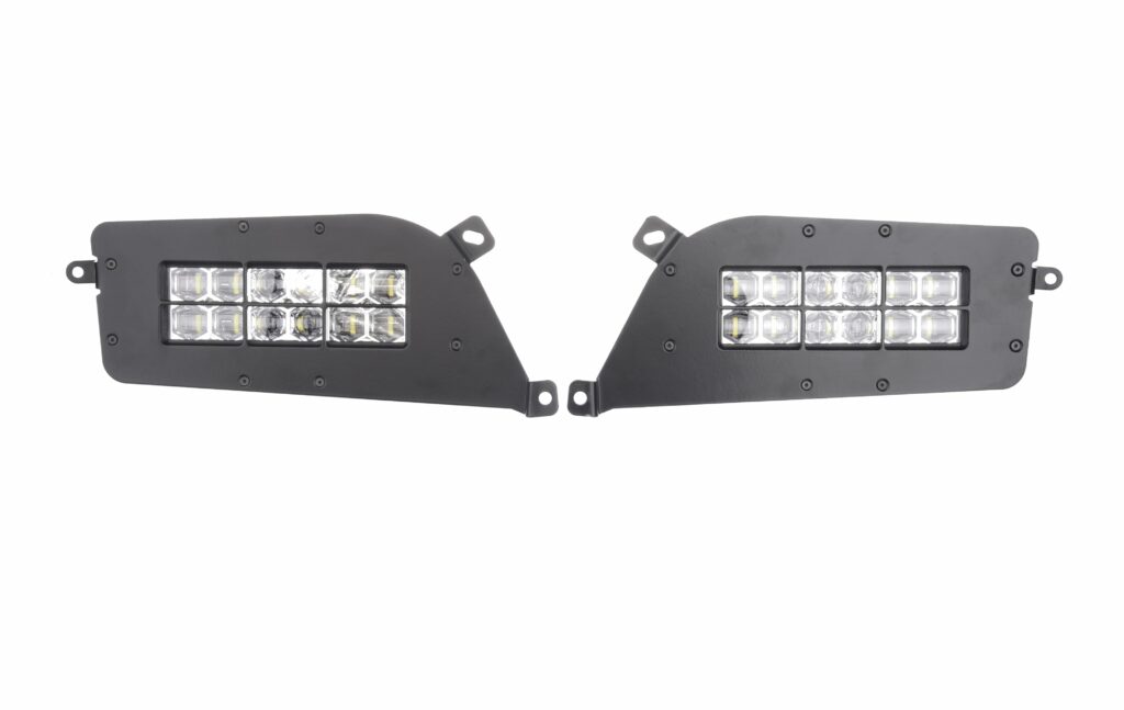 SHARK LED Hlavičky pre Polaris ATV, UTV s Backlight, 2pcs