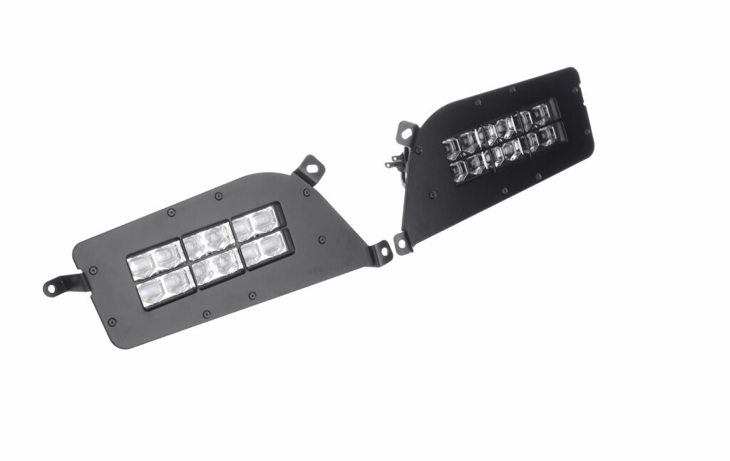 SHARK LED Hlavičky pre Polaris ATV, UTV s Backlight, 2pcs