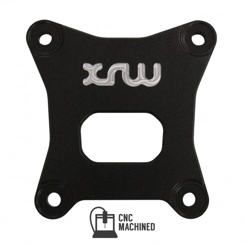 XRW REAR PLATE BLACK TEXT. – RZR 1000 XP