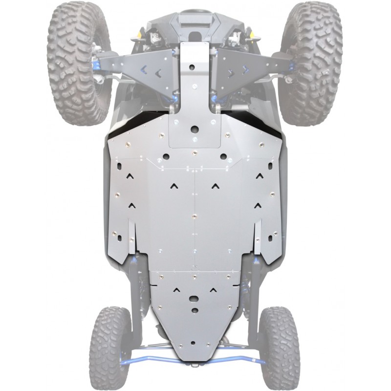 XRW SKID PLATES KIT ALU – POLARIS RZR PRE XP