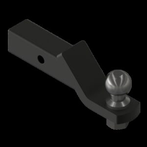 XRW TRAILER HITCH BALL MOUNT STL BLACK