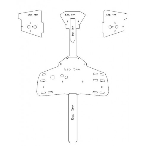 XRW KIT ALU – OUTLANDER 500/600/800