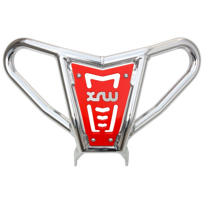 XRW FRONT BUMPER X17 POLISHED PHD RED – KTM 505/450 SX