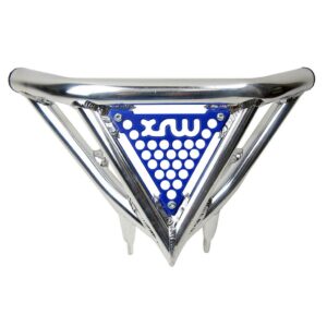 XRW FRONT BUMPER XR10 POLISHED PHD BLUE - YAMAHA 700