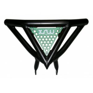 XRW FRONT BUMPER XR10 BLACK PHD GREEN - CAN-AM DS 450EFI