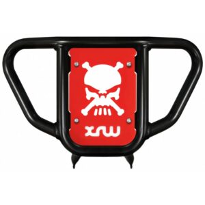 XRW FRONT BUMPER XR9 BLACK PHD RED - YAMAHA YFZ 450R