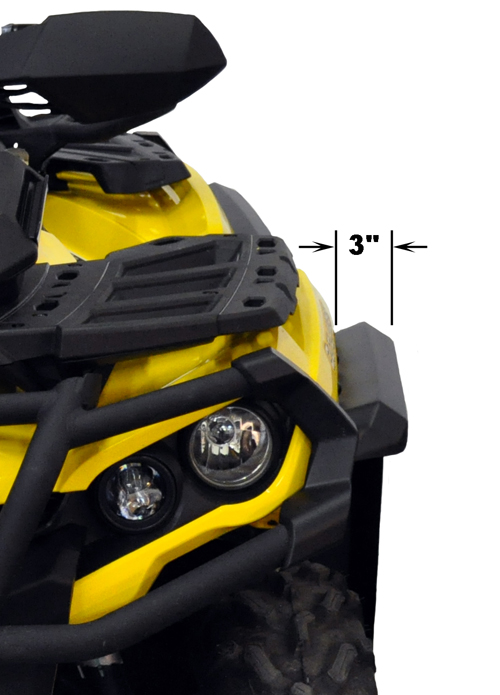 Kimpex Overfender Set Can-Am Outlander a Outlander MAX 500, 570, 650, 800, 850, 1000, 1000R