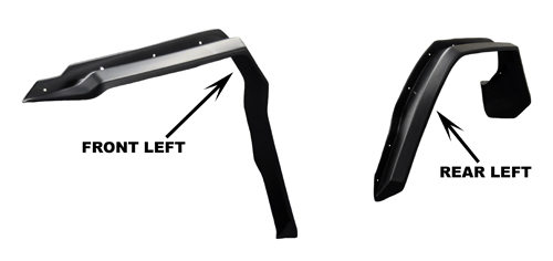 Kimpex Overfender Set Can-Am Outlander a Outlander MAX 500, 570, 650, 800, 850, 1000, 1000R