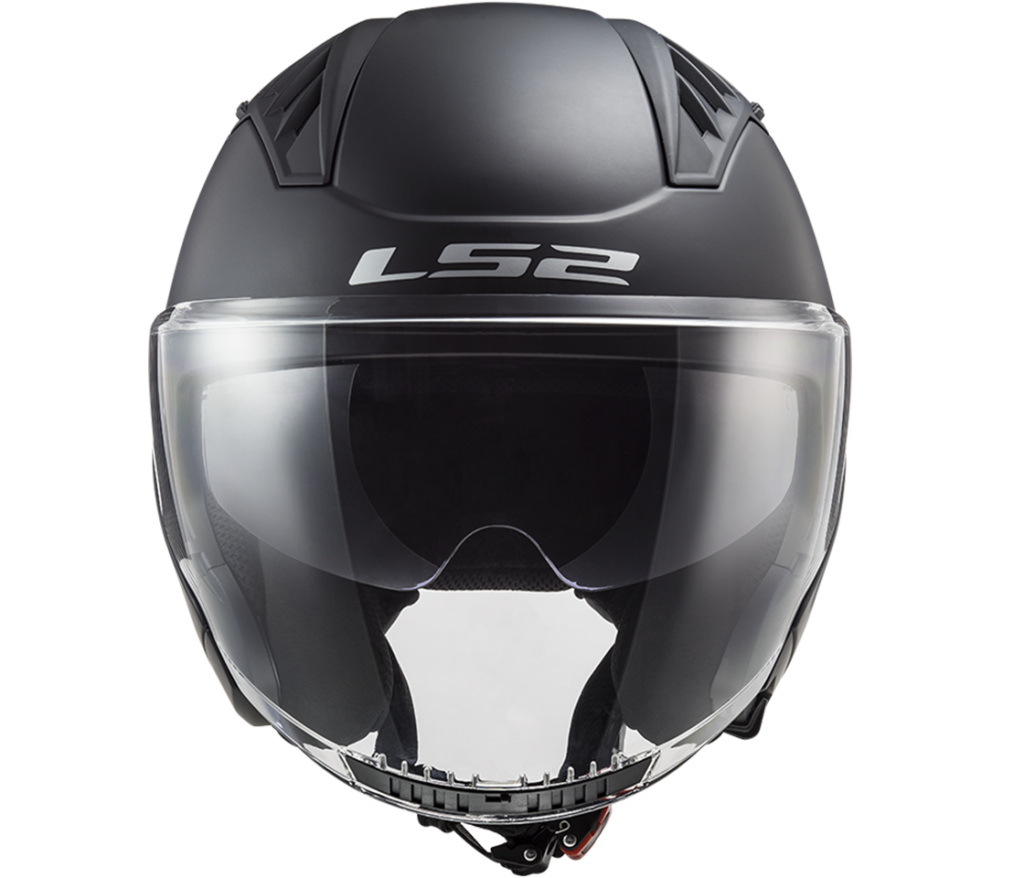 LS2 OF600 COPTER MATT BLACK S