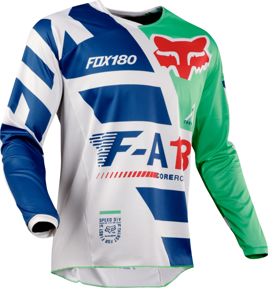 FOX 180 Sayak Jersey – Green, MX