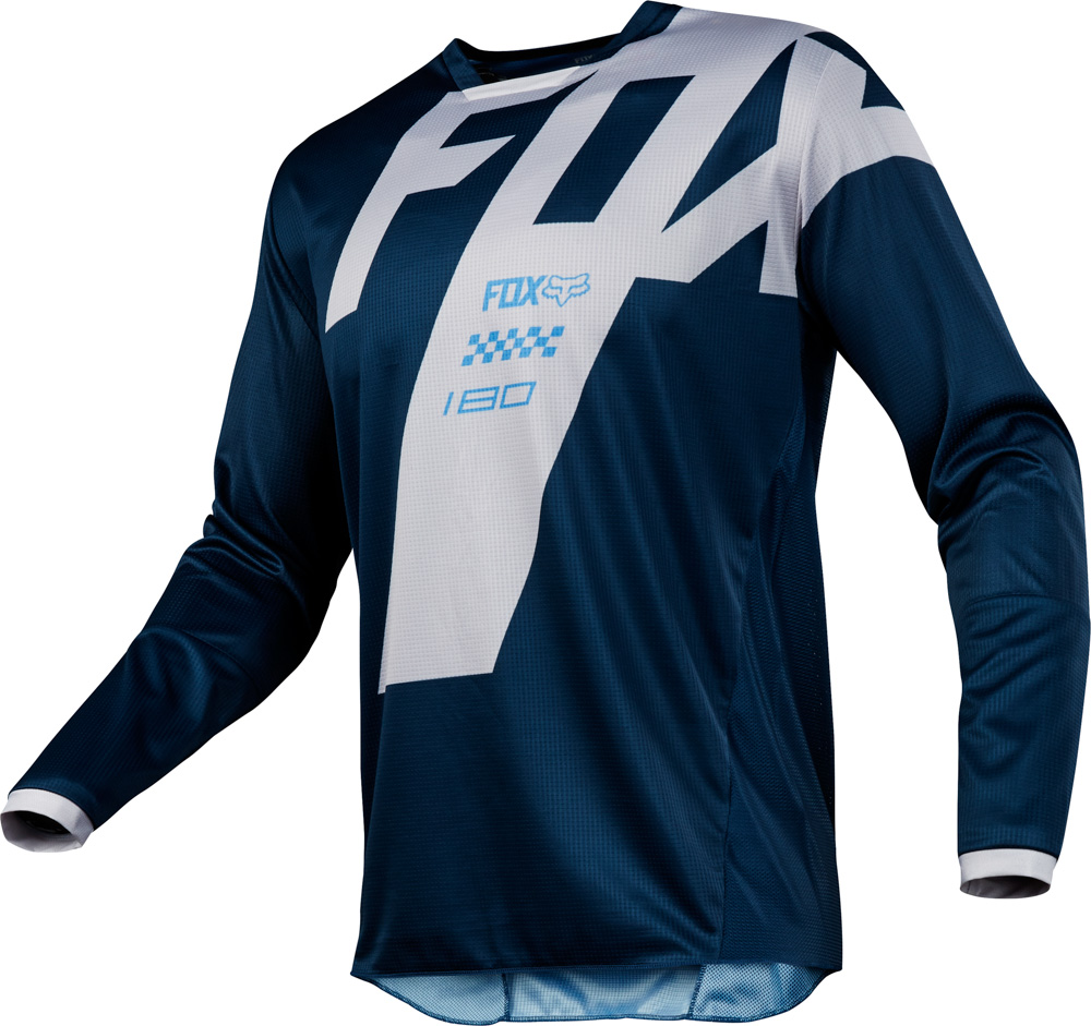 FOX 180 Mastar Jersey – L, Navy, MX