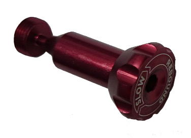 Damping Adjust Part:Knob,RD Adjust(3/8-32 UNEF-2A,1.450TLG)AI 7075,Red Áno III