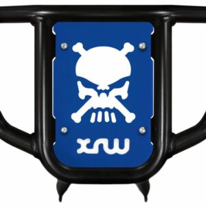 XRW FRONT BUMPER XR9 BLACK PHD BLUE - YAMAHA YFM 700R