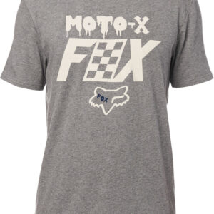 FOX Czar Ss Airline Tee-M, Heather Dark Grey, LFS18F