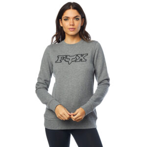FOX Fheadx Crew Fleece-XL, Heather Graphite, LFS18F