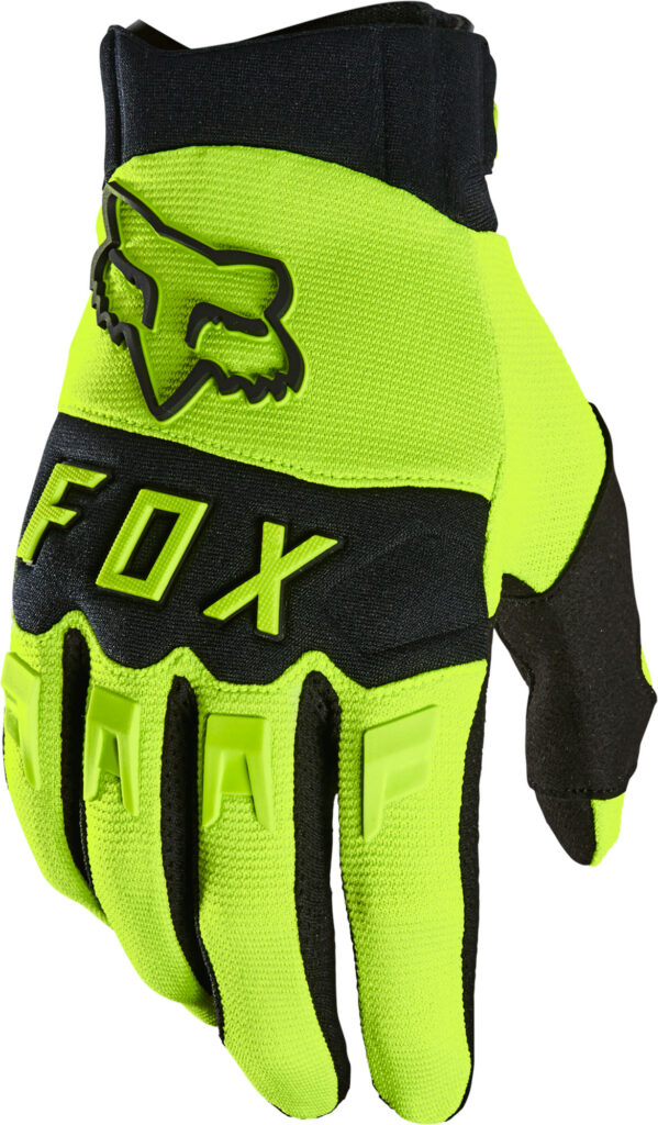 FOX Dirtpaw Glove – S, Fluo Yellow MX22