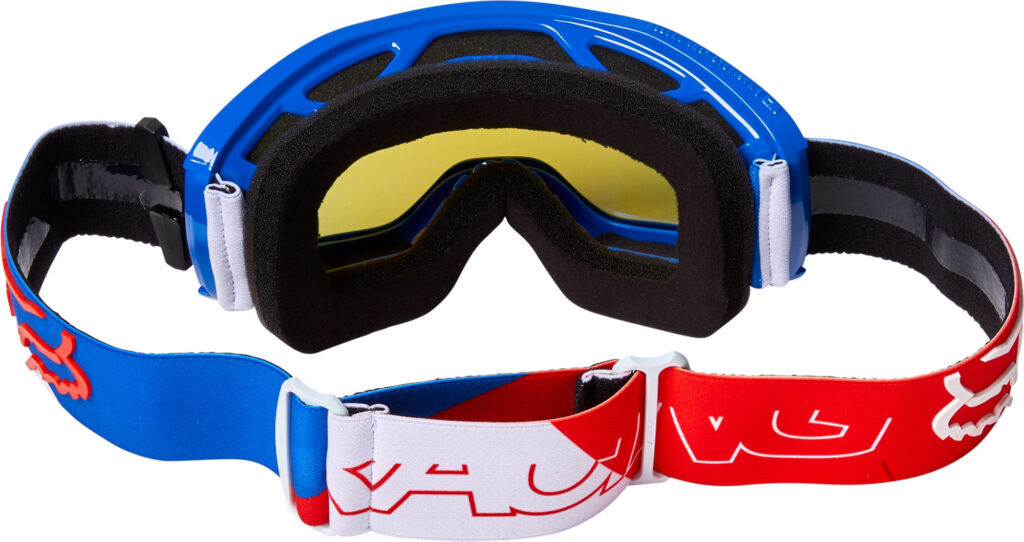 FOX Yth Main Skew Goggle Spk – OS, WHITE/RED/BLUE MX22