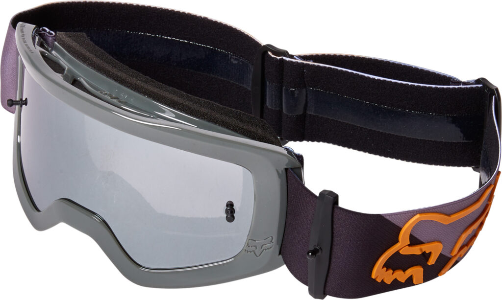 FOX Yth Main Skew Goggle Spk – OS, BLACK/GOLD MX22