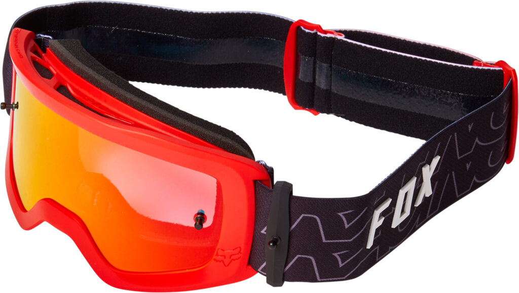 FOX Yth Main Peril Goggle – Spark – OS, Fluo RED MX22