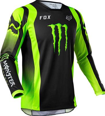 FOX 180 Monster Jersey – Black MX22