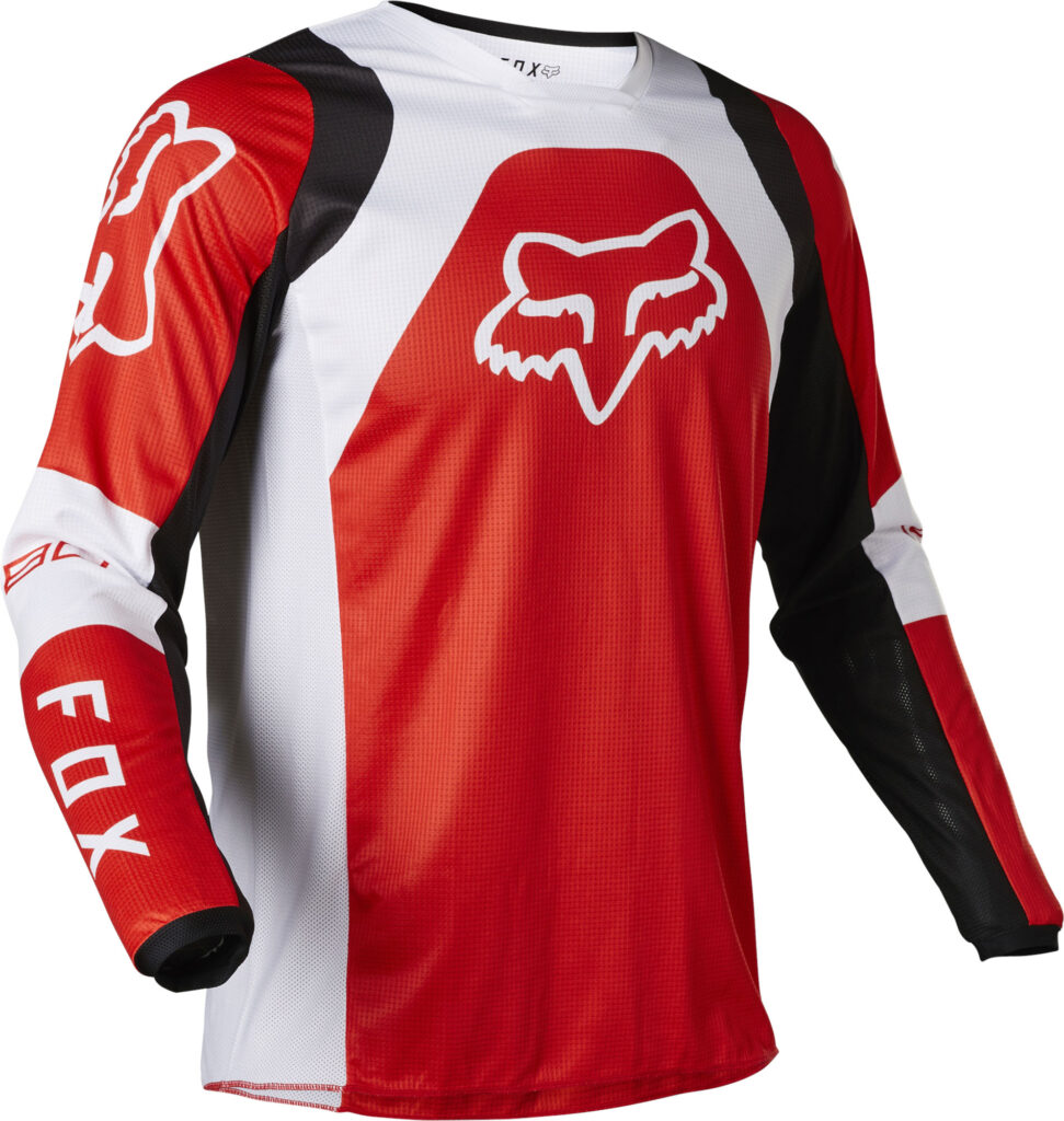 FOX 180 Lux Jersey – XS, Fluo RED MX22