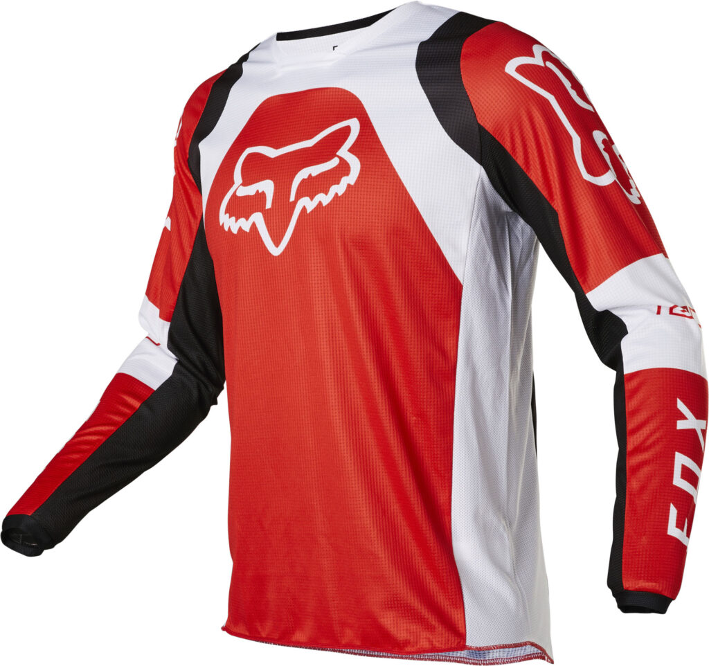 FOX 180 Lux Jersey – XS, Fluo RED MX22