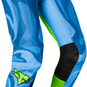 FOX Airline Exo Pánt - 32, Blue/Yellow MX23