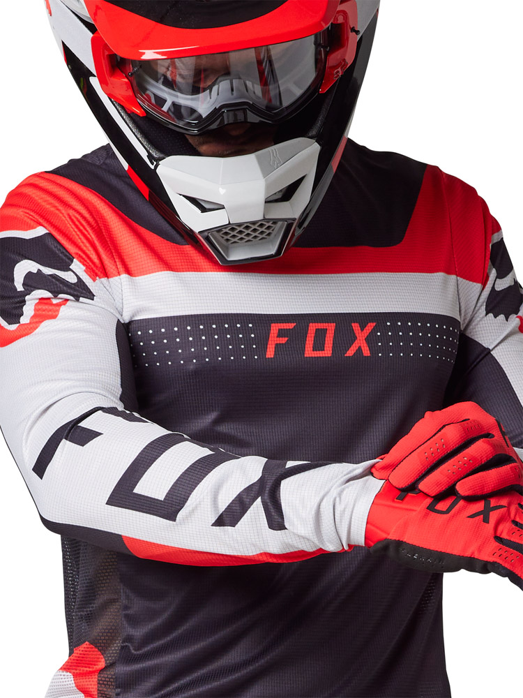 FOX Flexair Efekt Jersey, Fluo RED MX23