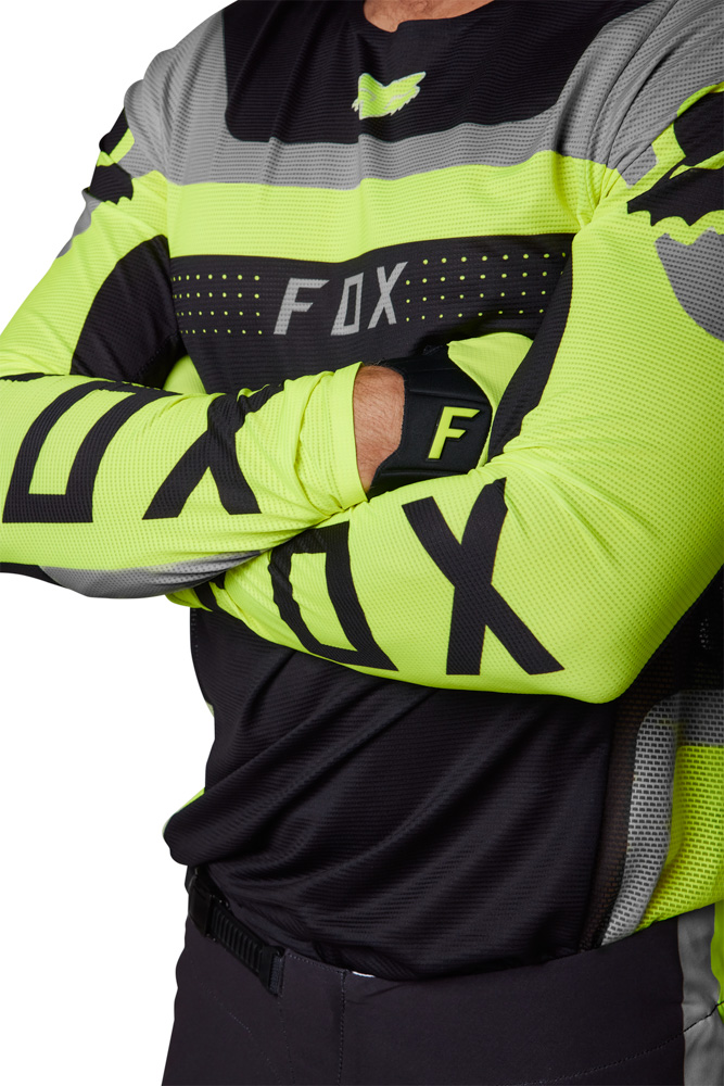 FOX Flexair Efekt Jersey – 2XL, Fluo Yellow MX23