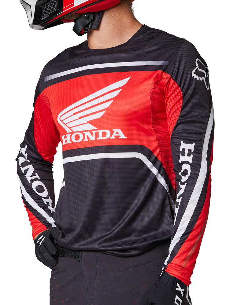 FOX Flexair Honda Jersey – L, Red/Black/White MX23