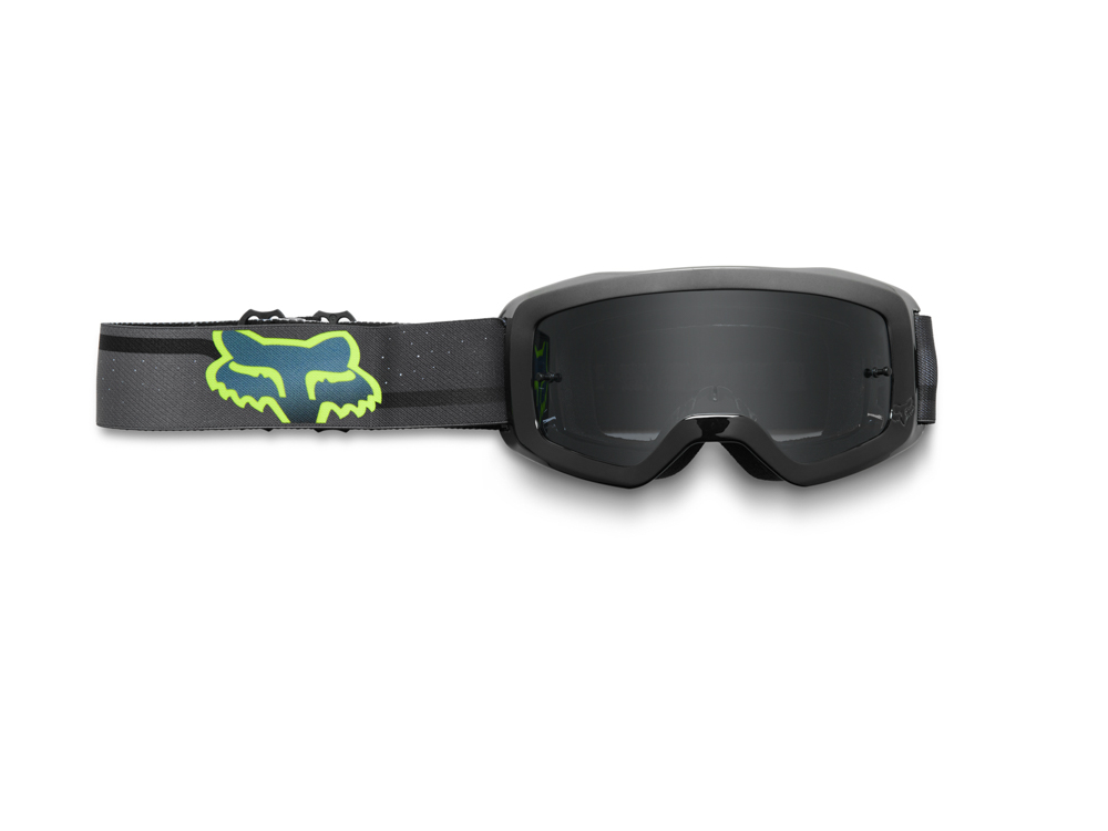 FOX Yth Main Vizen Goggle – OS, Black/Yellow MX23