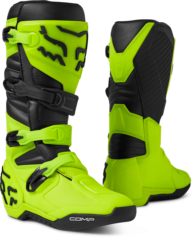 FOX Comp Boot  – 12, Fluo Yellow MX23