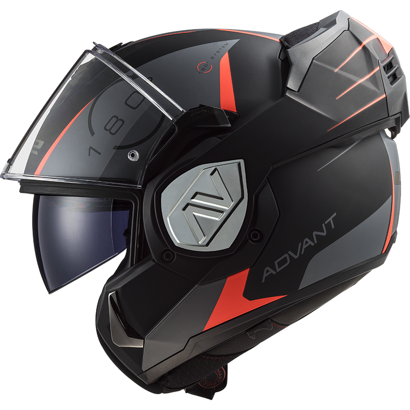 LS2 FF906 ADVANT CODEX MATT BLACK TITANIUM-06 L