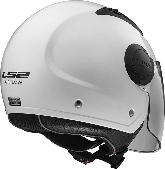LS2 OF562 AIRFLOW GLOSS WHITE LONG XXS