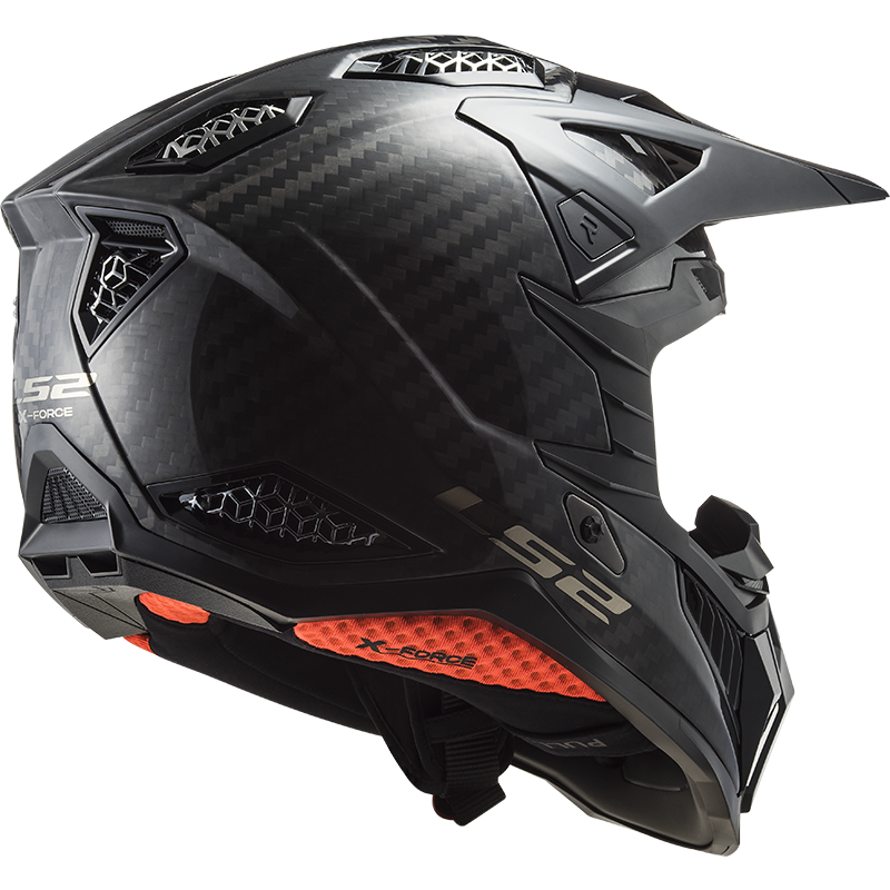 LS2 MX703 C X-FORCE GLOSS CARBON-06 M