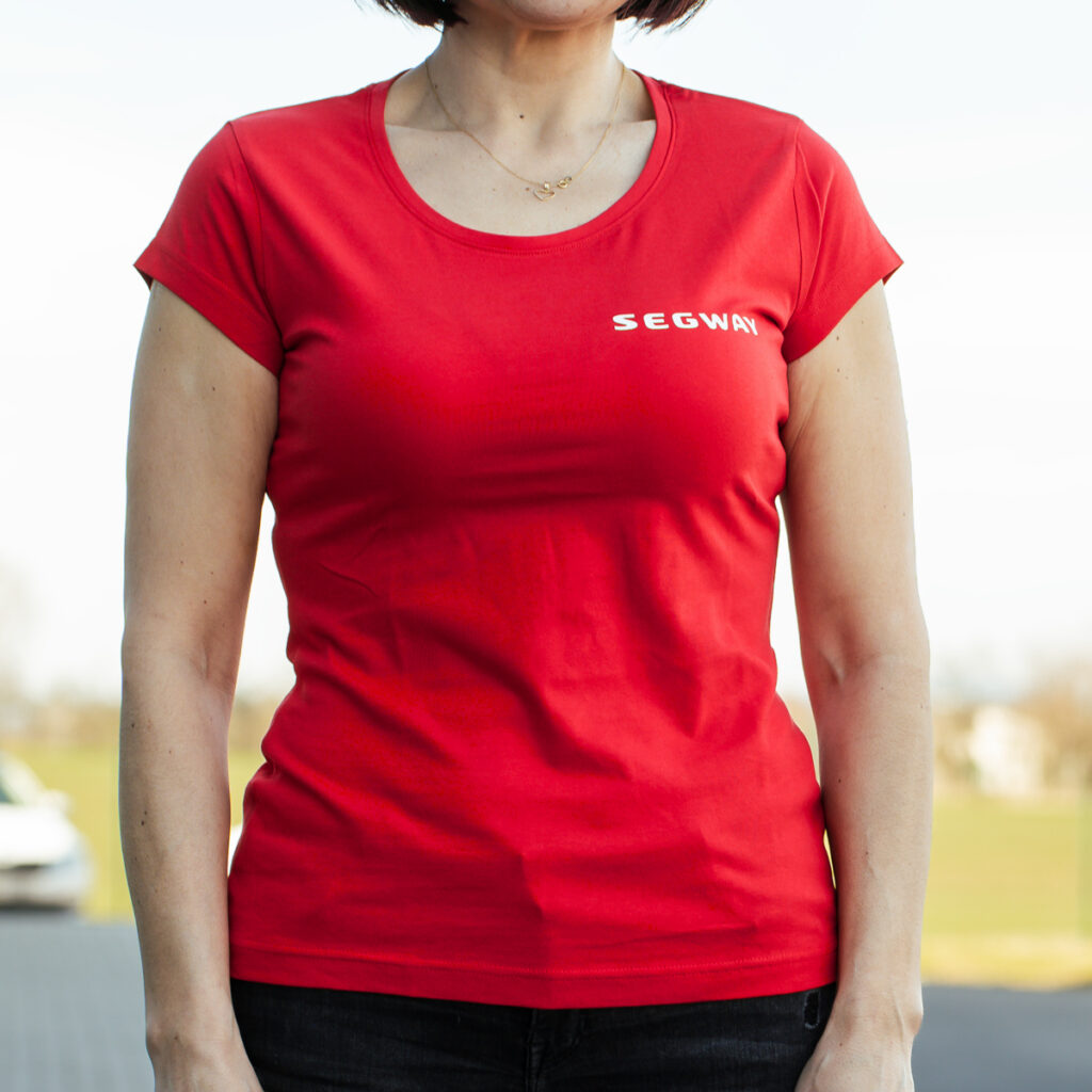 SEGWAY POWERSPORTS Red Women T-shirt S