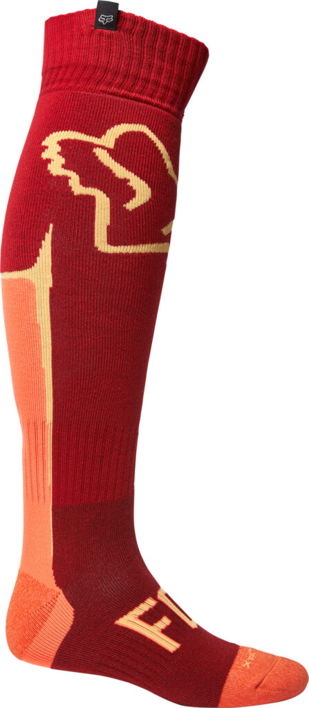 FOX Cntro Coolmax Thin Sock – L, Flame RED MX22