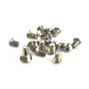 BIG GUN 1/4 x 20 x 3/8 Base Plate Allen Screws (4pk) - Button Head (Silver)