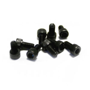 BIG GUN 1/4 x 20 x 3/8 End Tip Allen Screws (4pk) - Socket Head (Black)