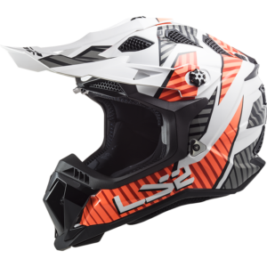 LS2 MX700 SUBVERTER ASTRO GLOSS WHITE ORANGE XXL