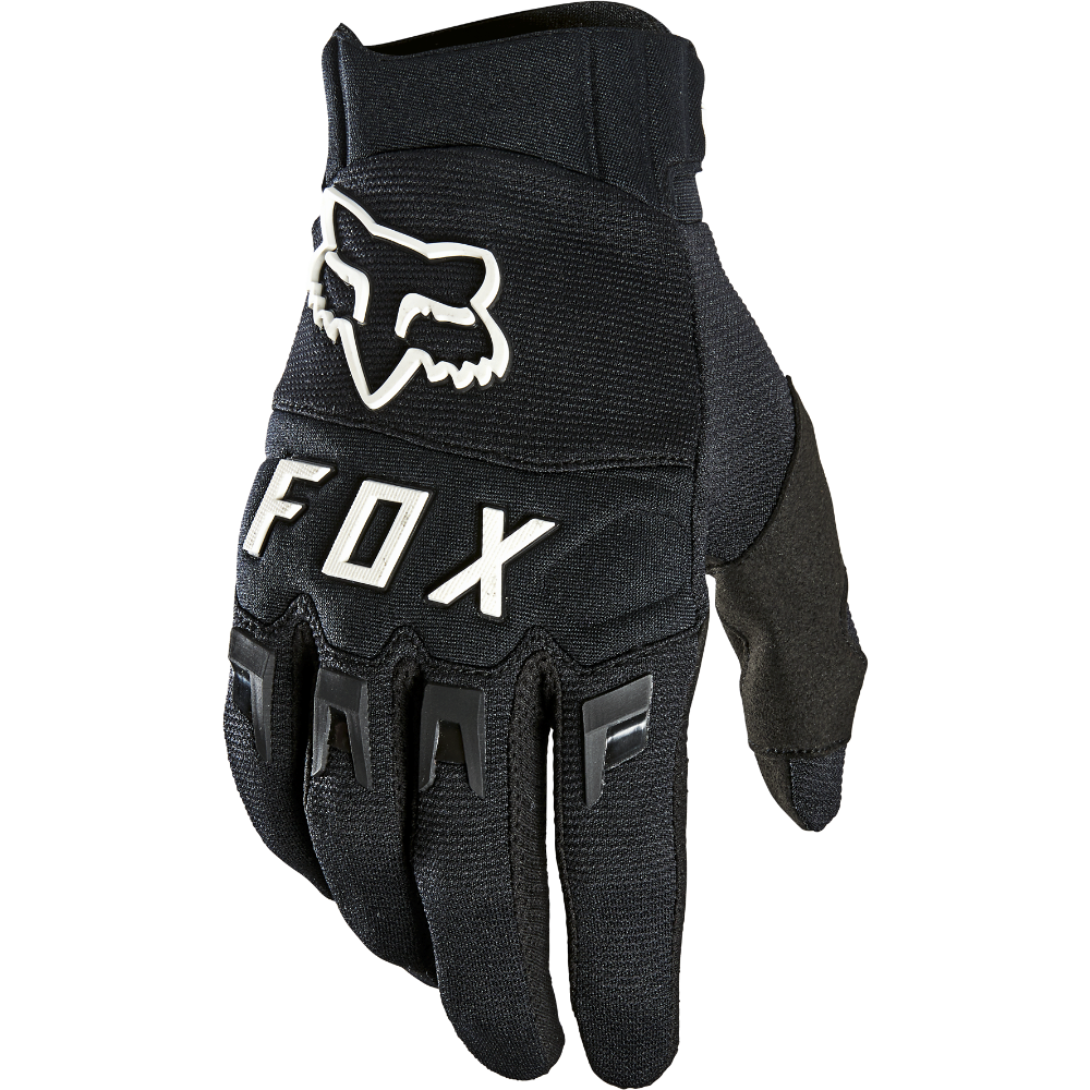 FOX Dirtpaw Glove – Black – 2XL, Black/White MX