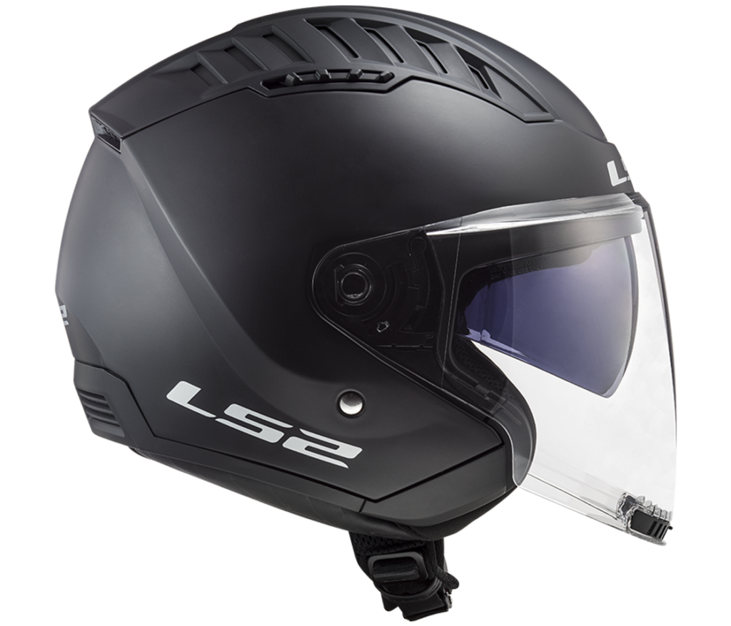 LS2 OF600 COPTER MATT BLACK S