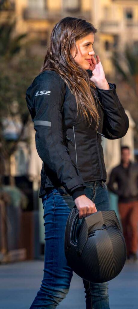 LS2 SERRA EVO LADY JACKET GREY XL