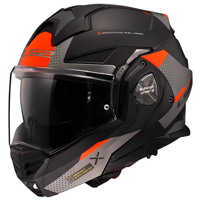 LS2 FF901 ADVANT X OBLÍVION M.BLACK TITANIUM-06 XL