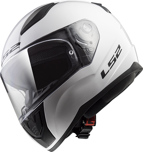 LS2 FF353 RAPID SINGLE MONO GLOSS WHITE 3XL