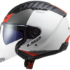 LS2 OF600 COPTER URBANE MATT WHITE RED XXL - Image 5