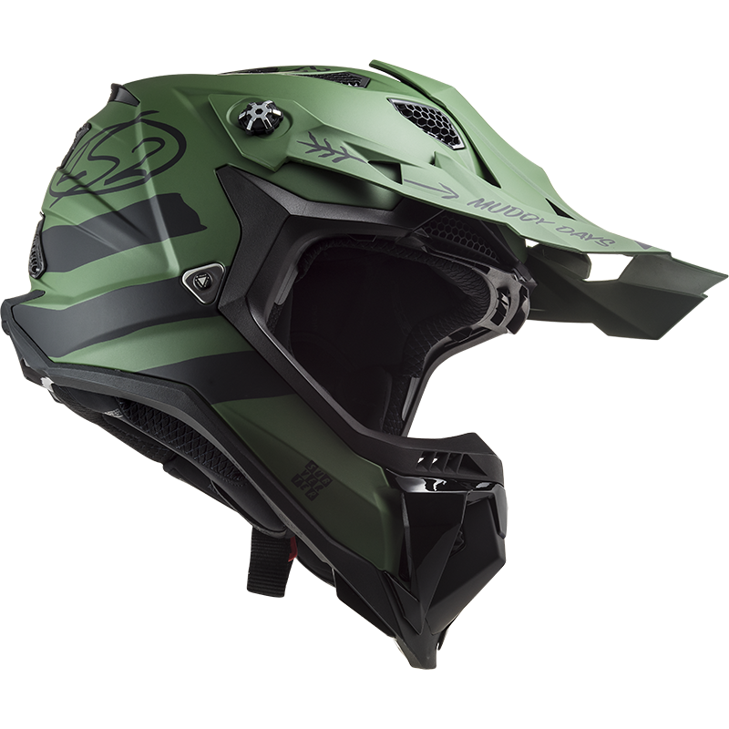 LS2 MX700 SUBVERTER CARGO MATT MILITARY GREEN L