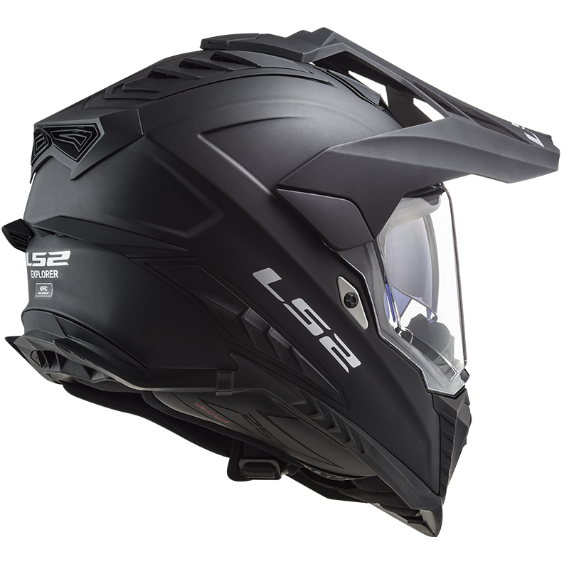 LS2 MX701 EXPLORER SOLID MATT BLACK XXL